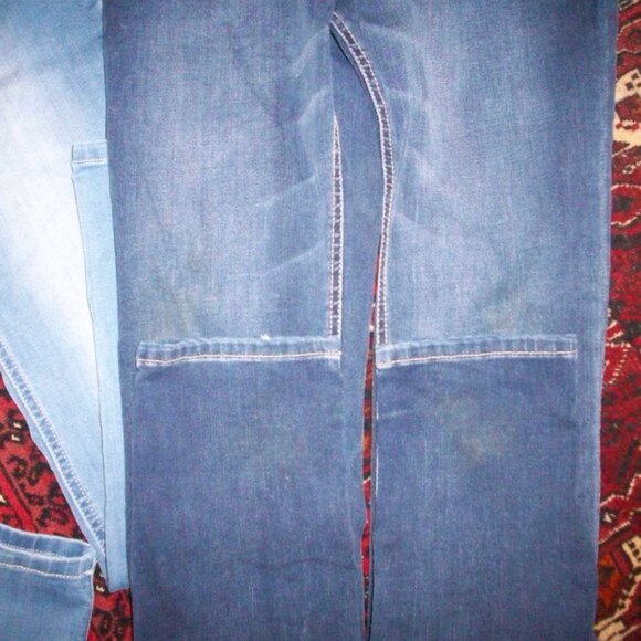 Jordache Denim Mid Rise Skinny Stretch Jeans. Dark Wash, Size 18. Waist Adjuster - Picture 10 of 11